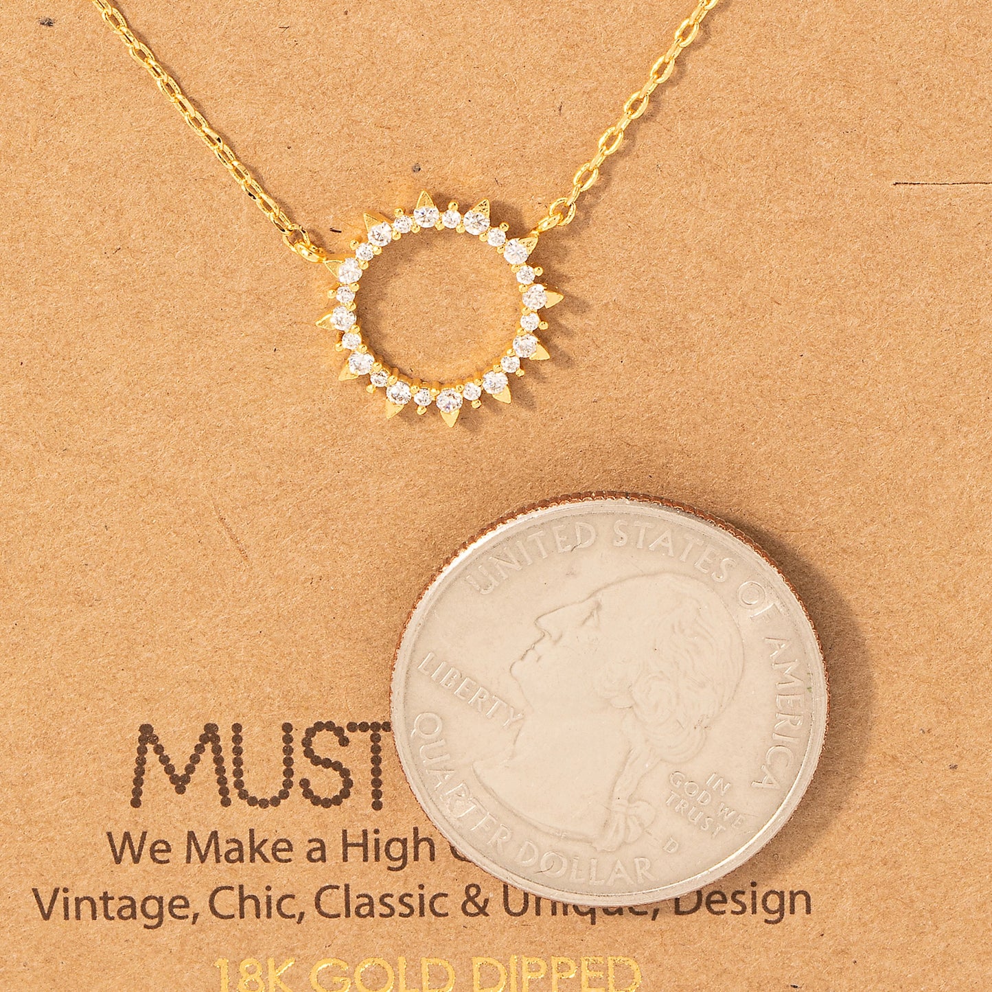 Sun Circle Pendant